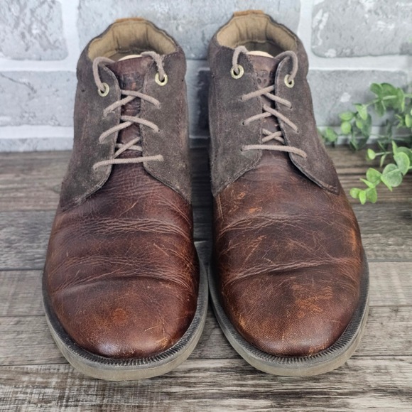 Sperry Top-Sider Bayside‎ Brown Leather Suede Chukka Boots Men\'s 10.5 STS10131 main image 6